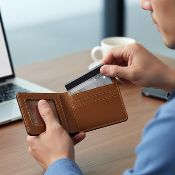Men’s Wallet with Detachable Keychain – Compact & Durable Design - Velora online store 