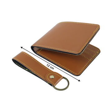 Men’s Wallet with Detachable Keychain – Compact & Durable Design - Velora online store 