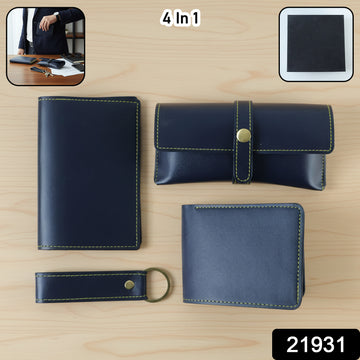 Men's Wallet Gift Set – Complete 4-in-1 Leather Combo for Men - Velora online store 