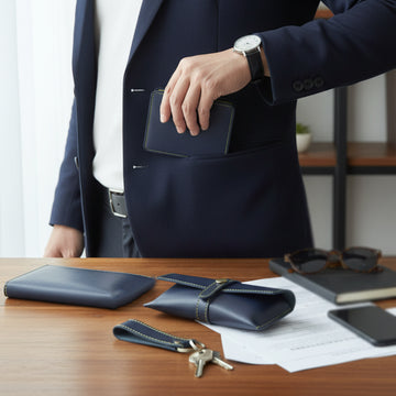 Men's Wallet Gift Set – Complete 4-in-1 Leather Combo for Men - Velora online store 