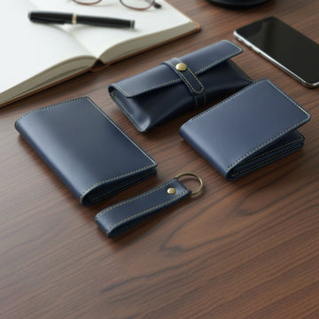 Men's Wallet Gift Set – Complete 4-in-1 Leather Combo for Men - Velora online store 
