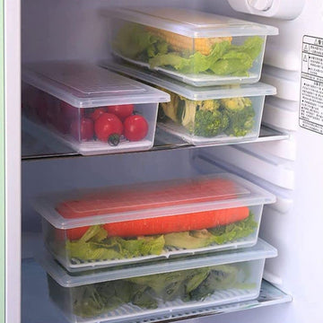 Freezer Storage Containers – 6-Pack 1500ML with Drain Plate | Organivo - Velora online store 