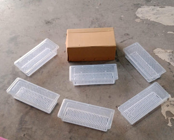 Freezer Storage Containers – 6-Pack 1500ML with Drain Plate | Organivo - Velora online store 