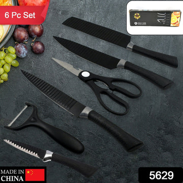 Kitchen Knife Set – 6-Pc Professional Steel | CookAura - Velora online store 