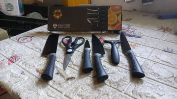 Kitchen Knife Set – 6-Pc Professional Steel | CookAura - Velora online store 