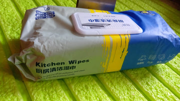 Kitchen Cleaning Wipes – Grease & Glass Removal (80 Pcs) | Velvet Wipe - Velora online store 