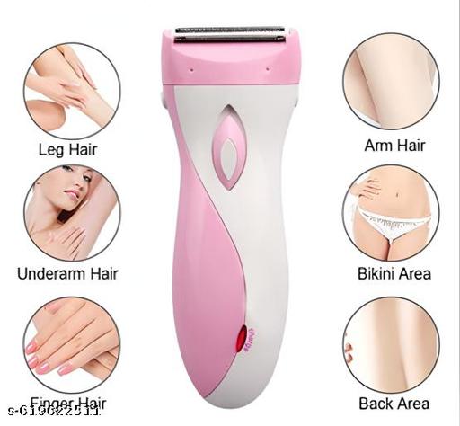 Bikini Trimmer for Legs Underarms and Bikini Line Painless Lady Hair Removal with Comb Attachment (White) - Velora online store 