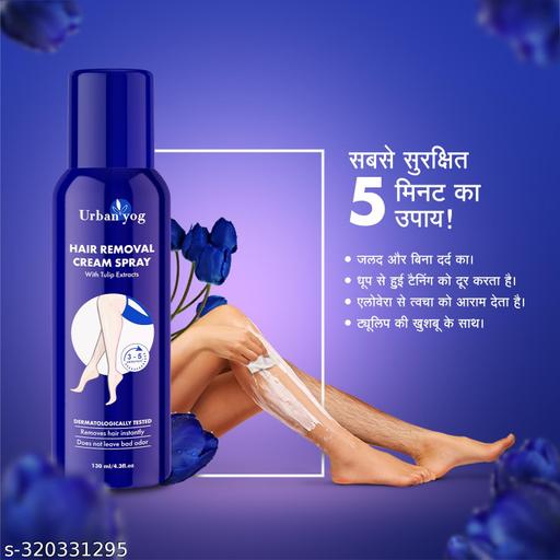 Hair Removal Spray for Women - 130 ML - (Tulip Extract) - Velora online store 