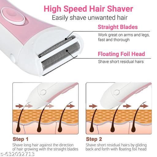 Hair Removal Trimmer for Women | Mahilao ke liye Grooming Machine | Electric Full Body Trimmer | Rechargeable & Painless Bikini Trimmer | Hair Trimer for Women - Velora online store 