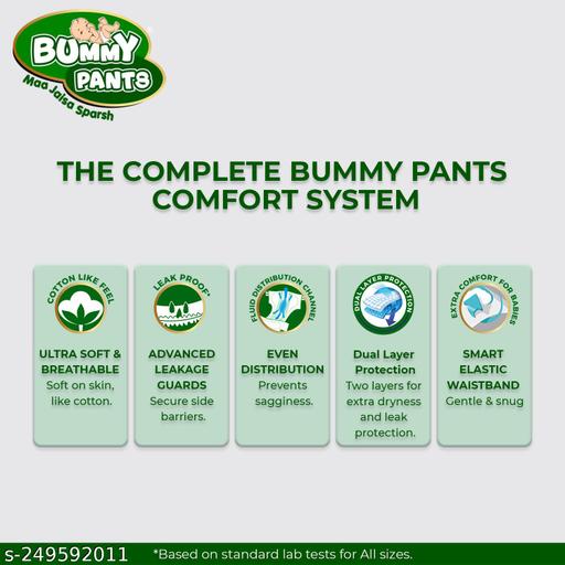 Super Soft Baby Diaper Pants with 3x Fast Absorption | Up-to 12 Hr Leakage Protection - Size (M) | Pack of 1 | 50 Pieces - Velora online store 