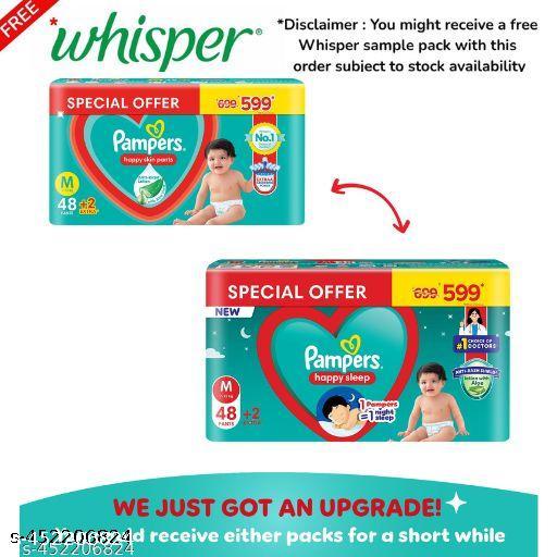 Diapers M 48pcs Happy Skin Pants - Velora online store 