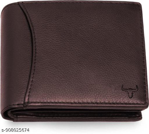 RFID Protected Brown Men's Genuine Leather Wallet | Stylish Bi-Fold Purse For Men | Trendy Wallets branded Combo Gift Box - Velora online store 