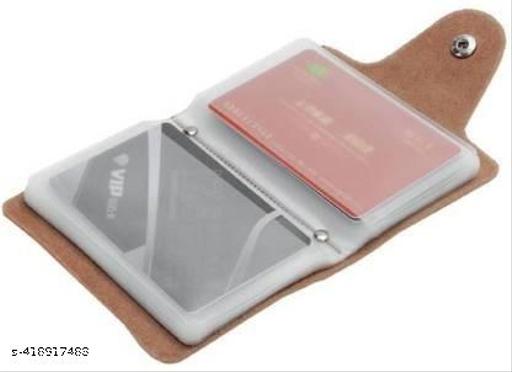 Stylish Men's Women's Card Holder Debit/Credit 12 Card slot Most Selling Low Price Product (set of 3) - Velora online store 