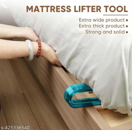 Mattress Lifter Tool Bedsheet Tucker Tool, Stand Bed Lifter Helps Lift and Hold Mattress Wedge Elevator Tool ( Pack of 2 ) - Velora online store 