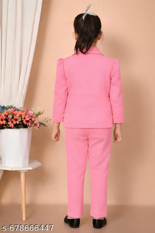 COAT PANT SET FOR GIRLS CLOTING SET - Velora online store 