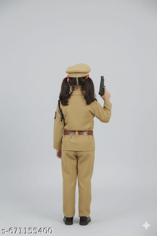 Kids 'Police' Officer Fancy Dress Costume Set for Girls - Velora online store 