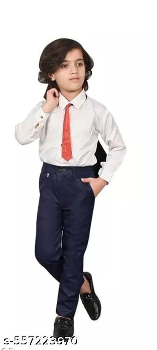 Boys Festive & Party, Wedding, Formal Blazer, Shirt and Trouser Set - Velora online store 