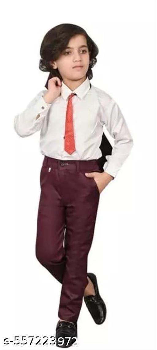 Boys Festive & Party, Wedding, Formal Blazer, Shirt and Trouser Set - Velora online store 