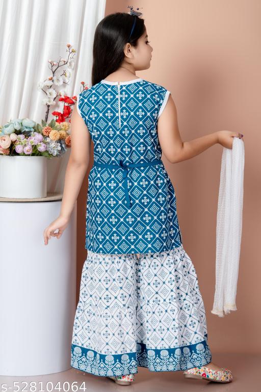 New Collection Kurta & Sahrara Set - Velora online store 