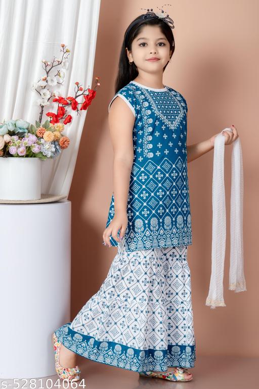 New Collection Kurta & Sahrara Set - Velora online store 