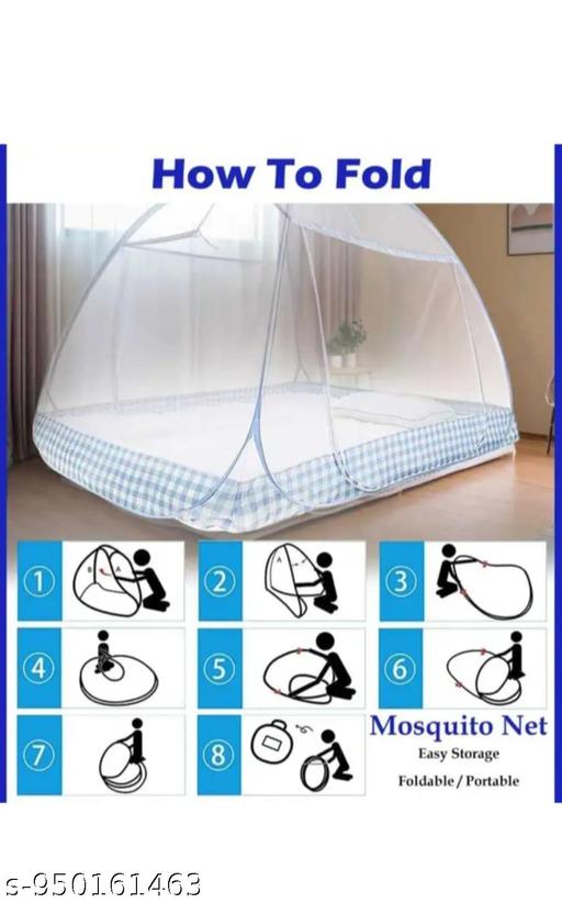 Foldable Mosquito Net for Double Bed  - Velora online store 