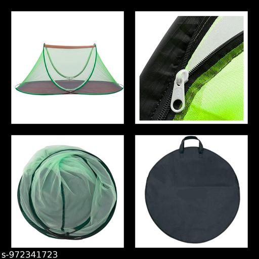 Multi Color Single Bed Mosquito Net for Single Bed Folding Machardani Travel Mosquitonet Foldable Mosquito Net SingleBed Mosquito Net for roof - Velora online store 