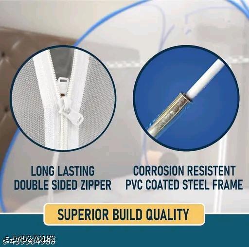 Foldable mosquito net, pop-up mosquito net, mosquito net for bed, portable mosquito net, mosquito net with zipper, travel mosquito net, washable mosquito net, insect protection net, kids mosquito net, single bed mosquito net, lightweight mosquito net, chemical-free mosquito net - Velora online store 