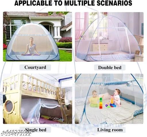 Foldable mosquito net, pop-up mosquito net, mosquito net for bed, portable mosquito net, mosquito net with zipper, travel mosquito net, washable mosquito net, insect protection net, kids mosquito net, single bed mosquito net, lightweight mosquito net, chemical-free mosquito net - Velora online store 