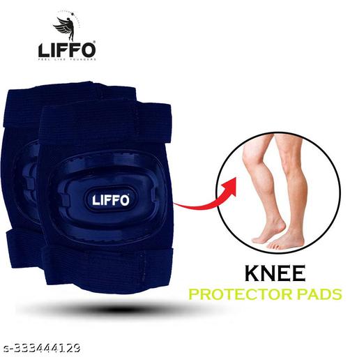 Liffo® Protective Skating Guard Kit for Skating, Cycling, Running for Kids,Boys,Girls (Black)(Medium) 6 To 12 Years - Velora online store 