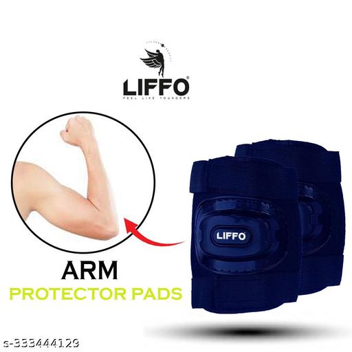 Liffo® Protective Skating Guard Kit for Skating, Cycling, Running for Kids,Boys,Girls (Black)(Medium) 6 To 12 Years - Velora online store 
