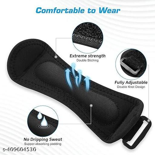 DEBIK Polyester 2 Pack Knee Support Pain Relief & Patella Stabilizer Knee  Brace Support For Hiking, Soccer, Basketball, Running, Jumpers Knee, Tennis, Volleyball & Squats.(Universal Size) - Velora online store 