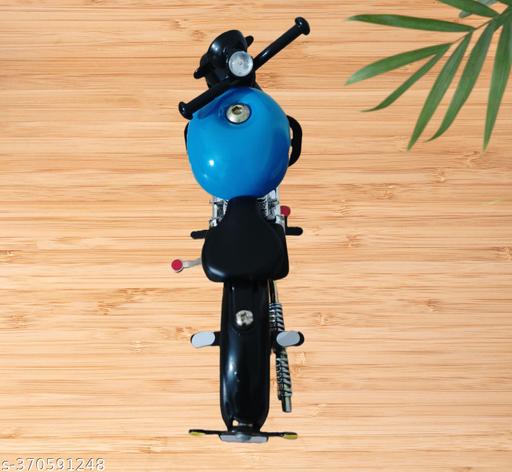 Decorative Blue Metal Bike for Home and Offices | Special Collection Bike for Decorative Purpose | Best Gift Idea for Birthdays and Special Occasions - Velora online store 