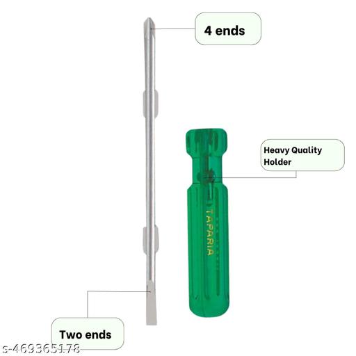 Hand Tool Kit (Combination Plier 8-inch, Line Tester 813, 2in1 Screwdriver & Wire Cutter WS06) 4-Pcs. Combo Hand Tool Kit (4 Tools) - Velora online store 