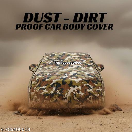 Car cover for Scorpio Waterproof UV Protection & Dust Proof Full Tested Scorpio N Premium Polyester Fabric with Mirror Pockets and All Scorpio Model Suitable Universal Fit Dustproof , extra sun protection. premium Quality (Jungle) - Velora online store 