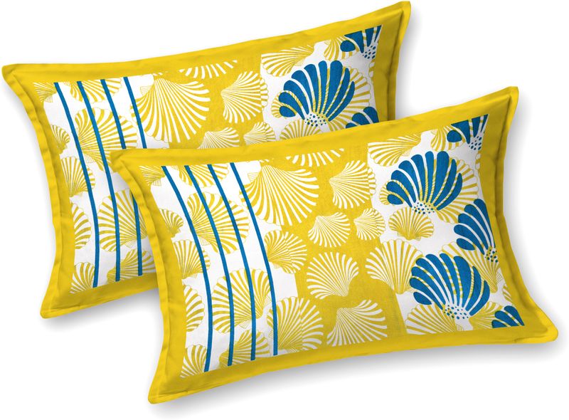 Sarvoch cotton double flat 144 tc jaipuri prints 1 bedsheet with 2 pillow covers - Velora online store 