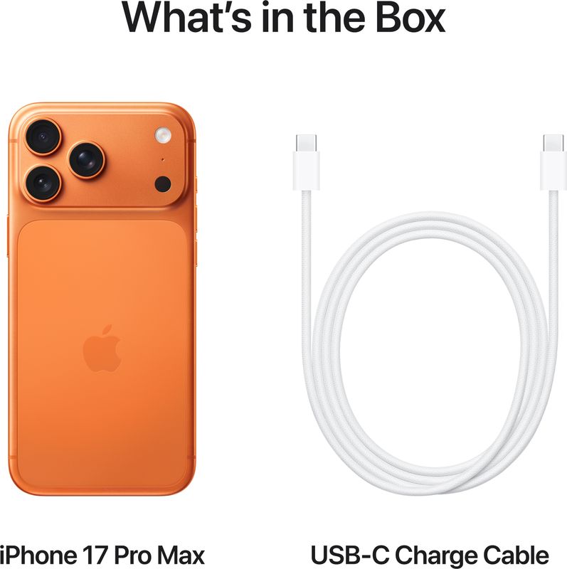 Apple iphone 17 pro max (cosmic orange, 512 gb) - Velora online store 