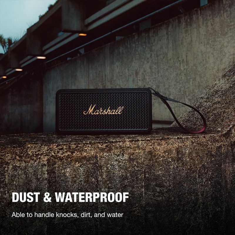 Marshall middleton ii portable, over 30 hours playtime, ip67 waterproof 80 w bluetooth party speaker - Velora online store 