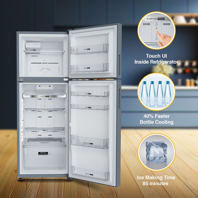 Whirlpool 235 l frost free double door 2 star refrigerator - Velora online store 