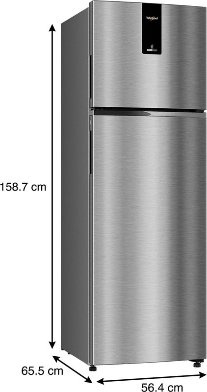 Whirlpool 235 l frost free double door 2 star refrigerator - Velora online store 