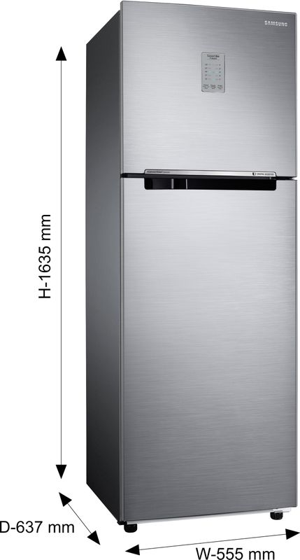Samsung 256 l frost free double door 2 star refrigerator - Velora online store 