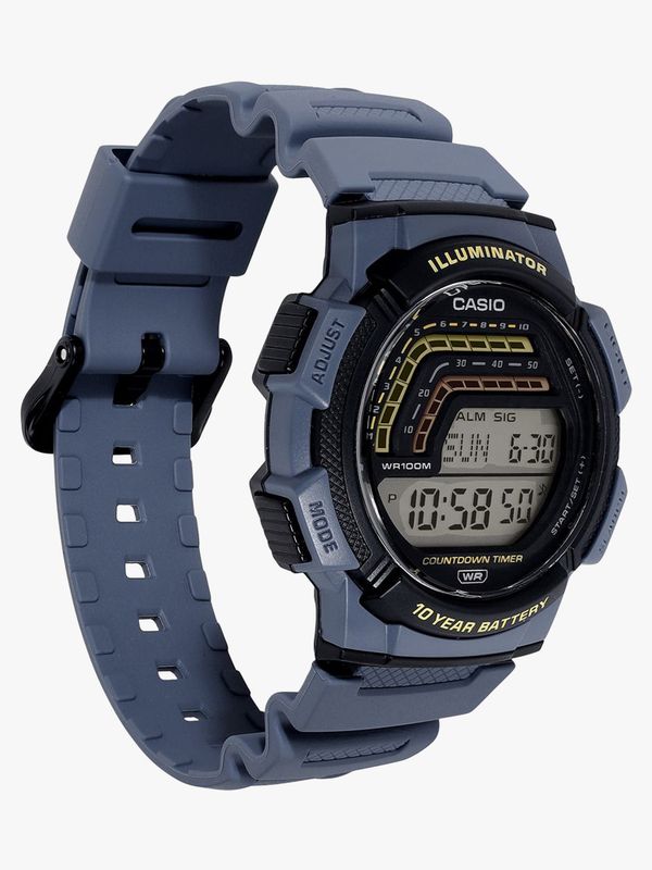 Casio ws-1800-2avdf casio-mens-resin digital watch  - for men - Velora online store 