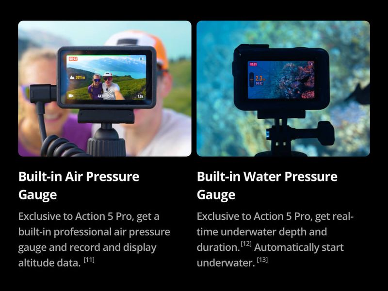 Dji osmo action 5 pro standard combo sports and action camera - Velora online store 
