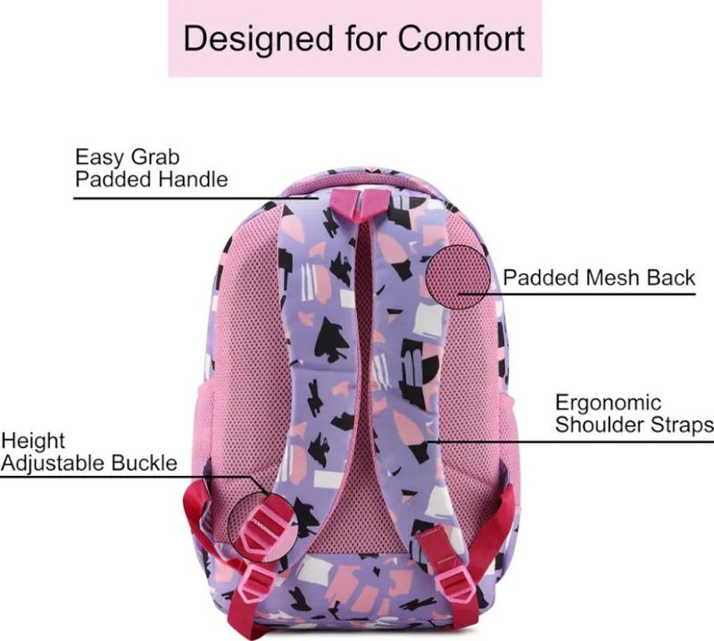 Rectoma high quality casual school backpack for boys girls, college bag 30 l no laptop backpack - Velora online store 