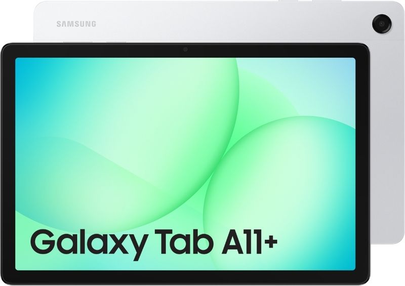 Samsung galaxy tab a11+ 8 gb ram 256 gb rom 11 inch with wi-fi only gaming mediatek mt8755 tablet (silver) - M Y V E L O R A