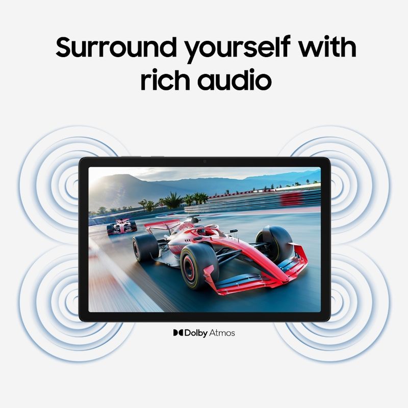 Samsung galaxy tab a11+ 8 gb ram 256 gb rom 11 inch with wi-fi only gaming mediatek mt8755 tablet (silver) - M Y V E L O R A