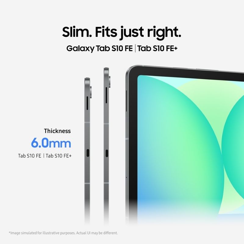 Samsung galaxy tab s10 fe+ with s pen 8 gb ram 128 gb rom 13.1 inch with wi-fi only gaming exynos 1580 tablet (gray) - M Y V E L O R A