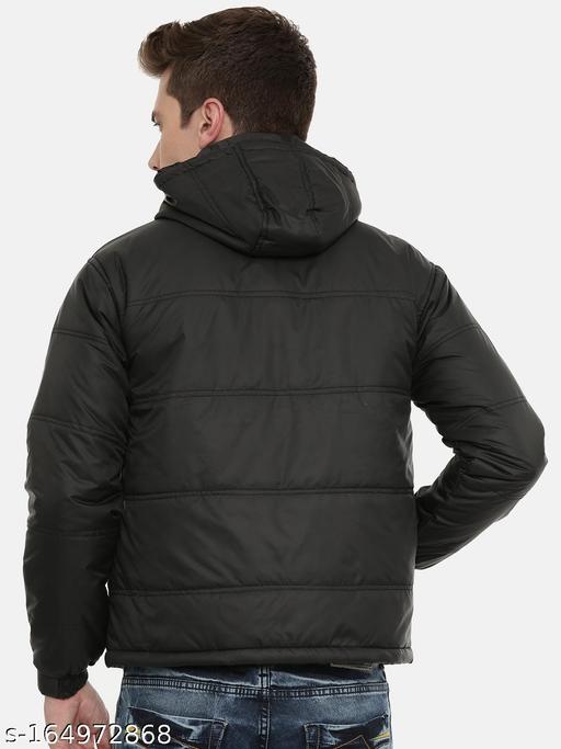 Solid Bomber Jacket For Men - M Y V E L O R A Online store 