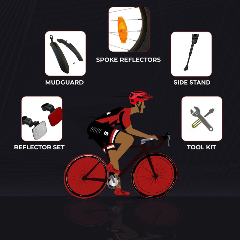 Cradiac xplorer 21 speed|front suspension fork|dual disc brake|shimano gears 29 t (inch) mountain cycle - M Y V E L O R A Online store 