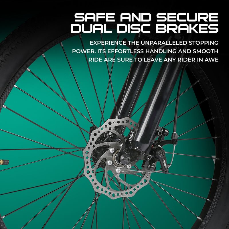 Cradiac elora pro 7 speed|front suspension|dual disc brake 24 t (inch) mountain cycle - M Y V E L O R A Online store 
