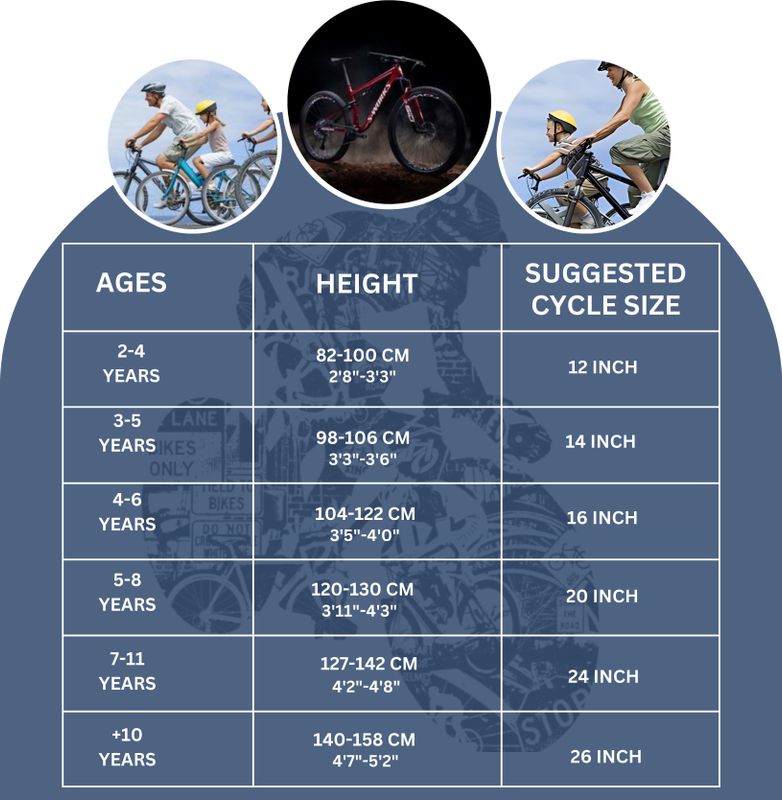 Abc amol bicycle components premium quality double gaddi cycle for kids, color 14 t (inch) road cycle - M Y V E L O R A Online store 